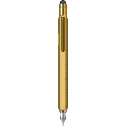 Stilou Tool Stylus Monteverde USA Tool Pen Brass GT