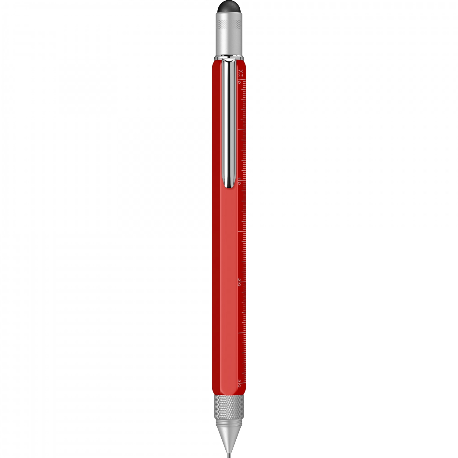 Imagine Produs Creion Mecanic 1.0 Tool Stylus Monteverde USA Tool Pen Red CT