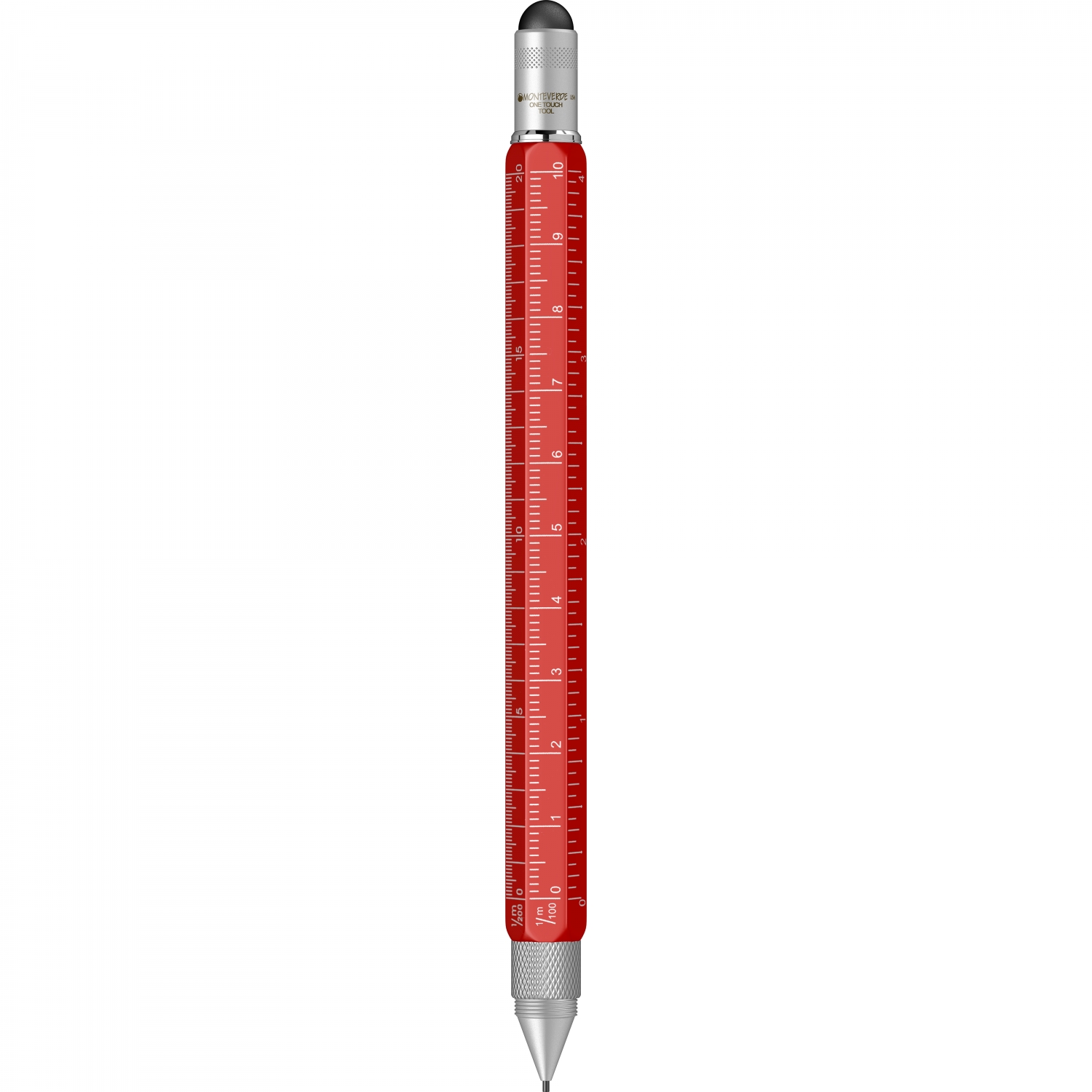 Imagine Produs Creion Mecanic 1.0 Tool Stylus Monteverde USA Tool Pen Red CT