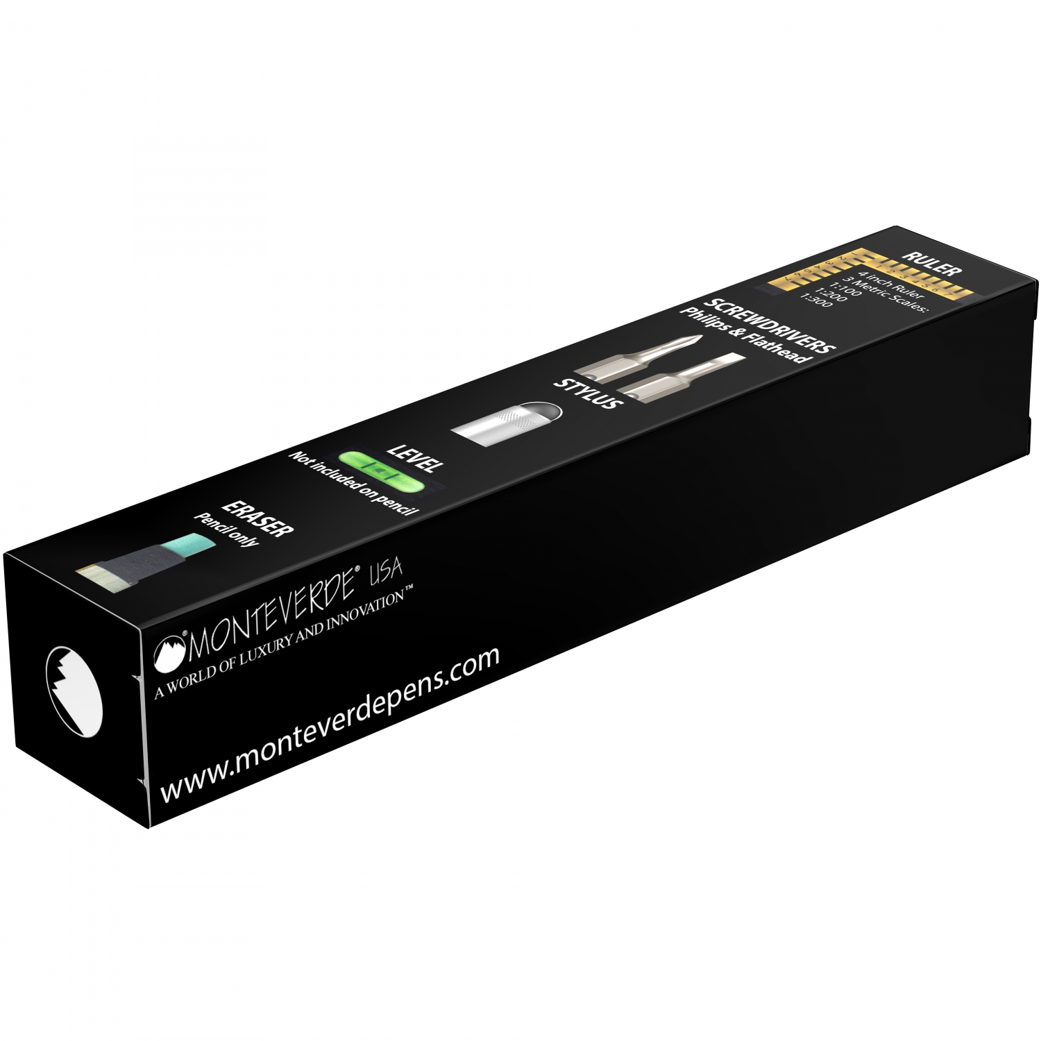 Imagine Produs Creion Mecanic 1.0 Tool Stylus Monteverde USA Tool Pen Red CT