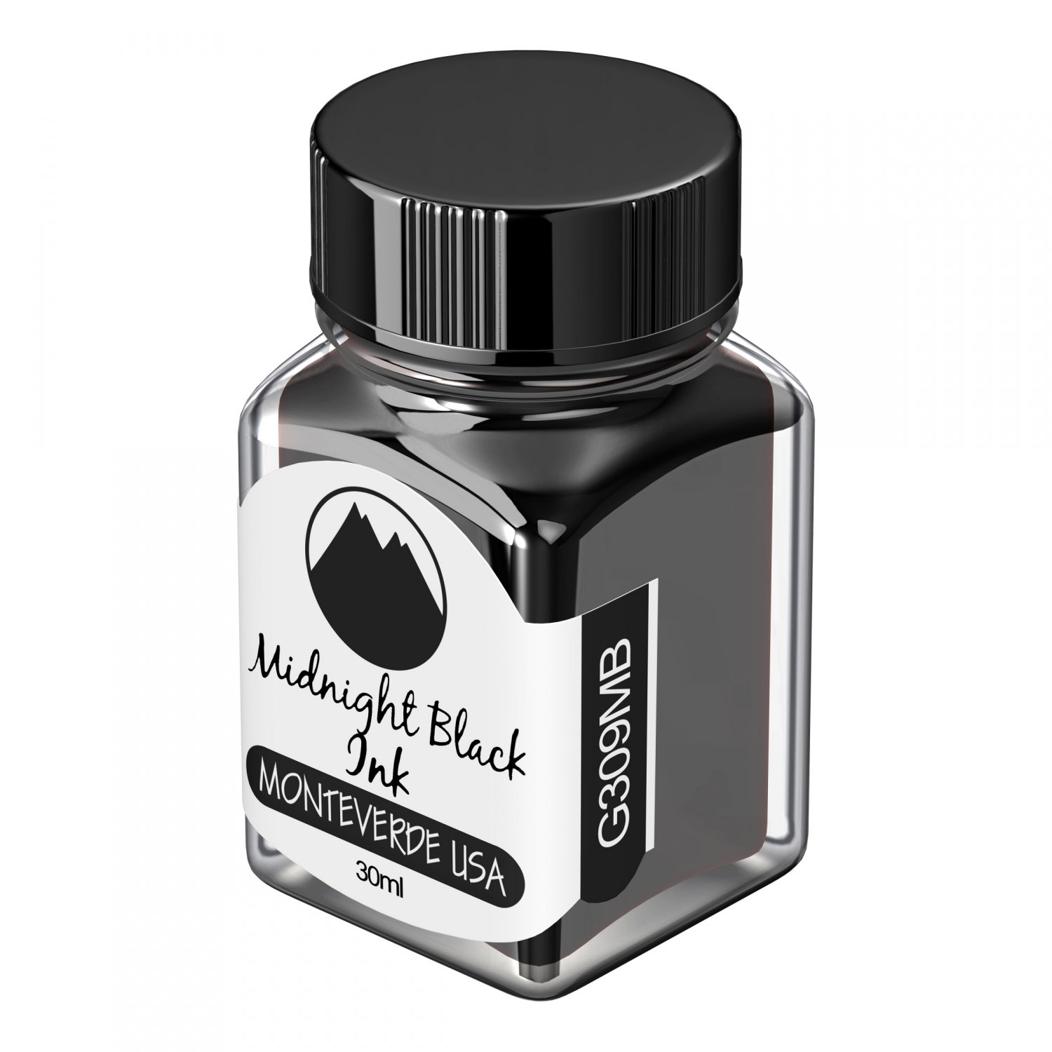 Imagine Produs Calimara Cerneala 30 ml Monteverde USA Core Midnight Black