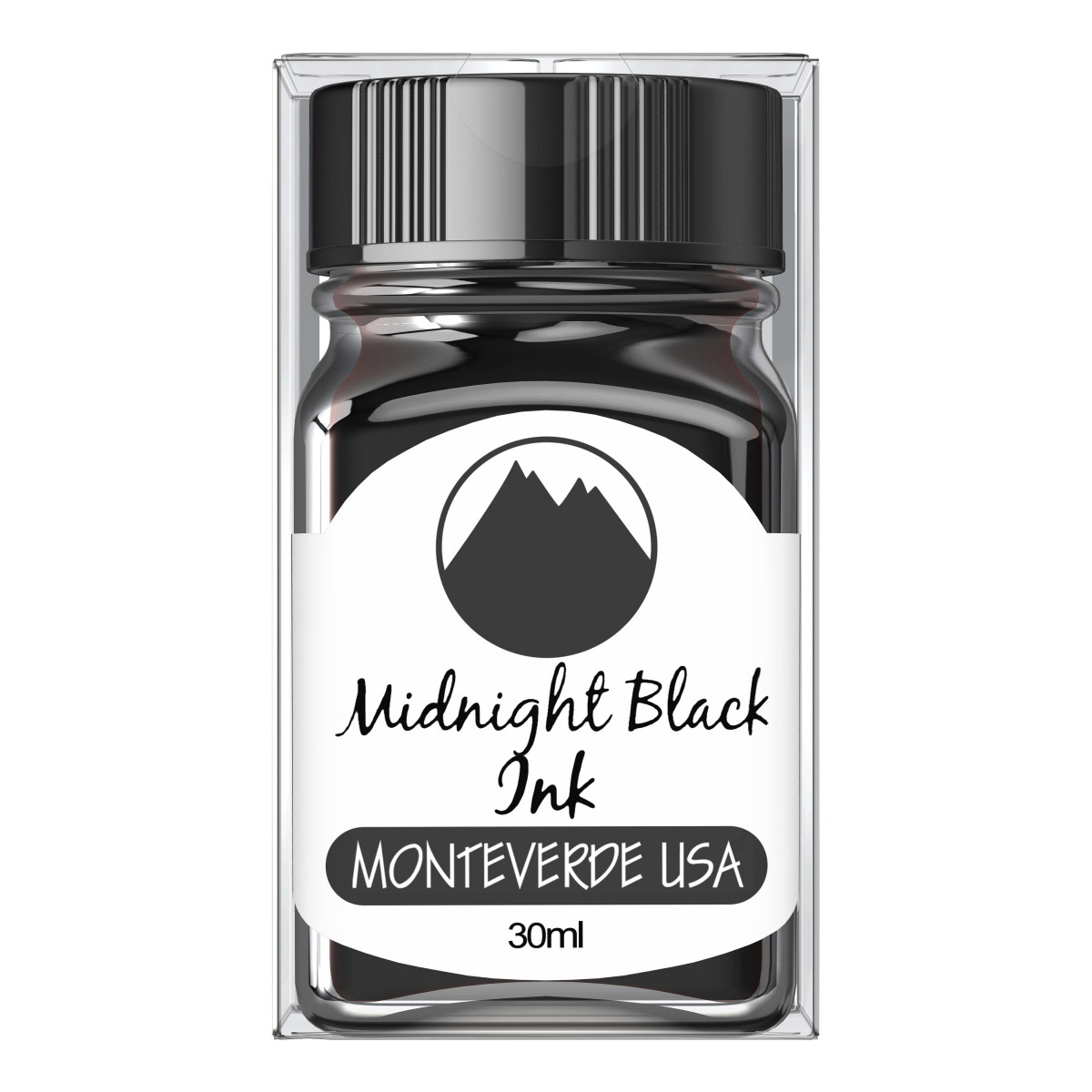 Imagine Produs Calimara Cerneala 30 ml Monteverde USA Core Midnight Black