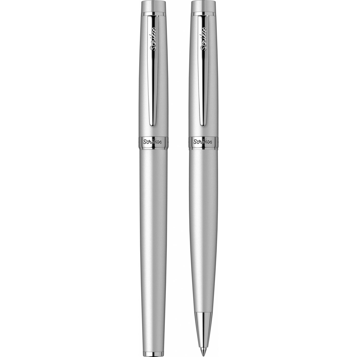 Imagine Produs Set Stilou + Pix Scrikss Honour 38 Matt Chrome CT