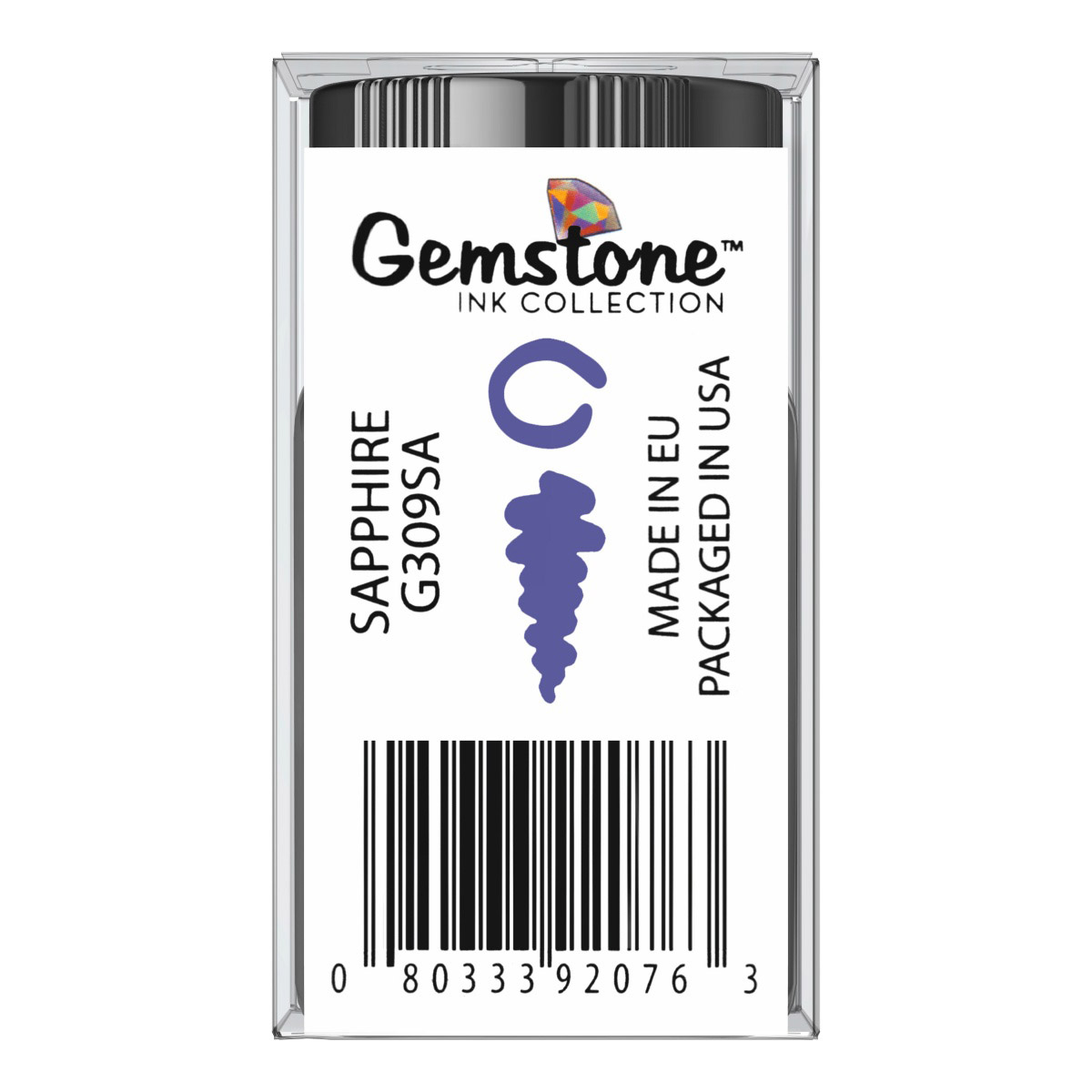 Imagine Produs Calimara Cerneala 30 ml Monteverde USA Gemstone Sapphire