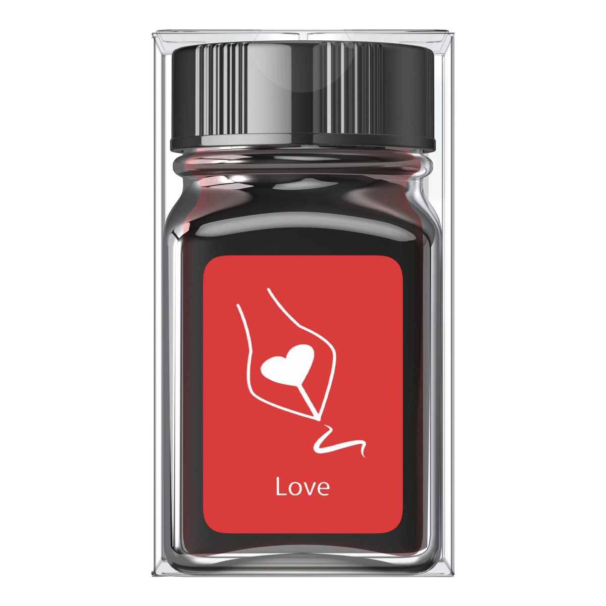 Imagine Produs Calimara Cerneala 30 ml Monteverde USA Emotions Love Red