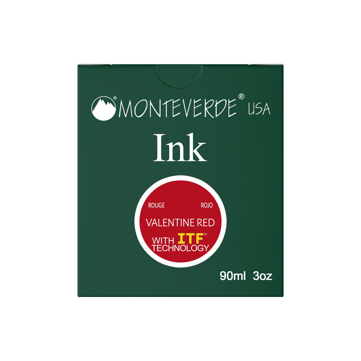 Imagine Produs Calimara Cerneala 90 ml Monteverde USA Core Valentine Red