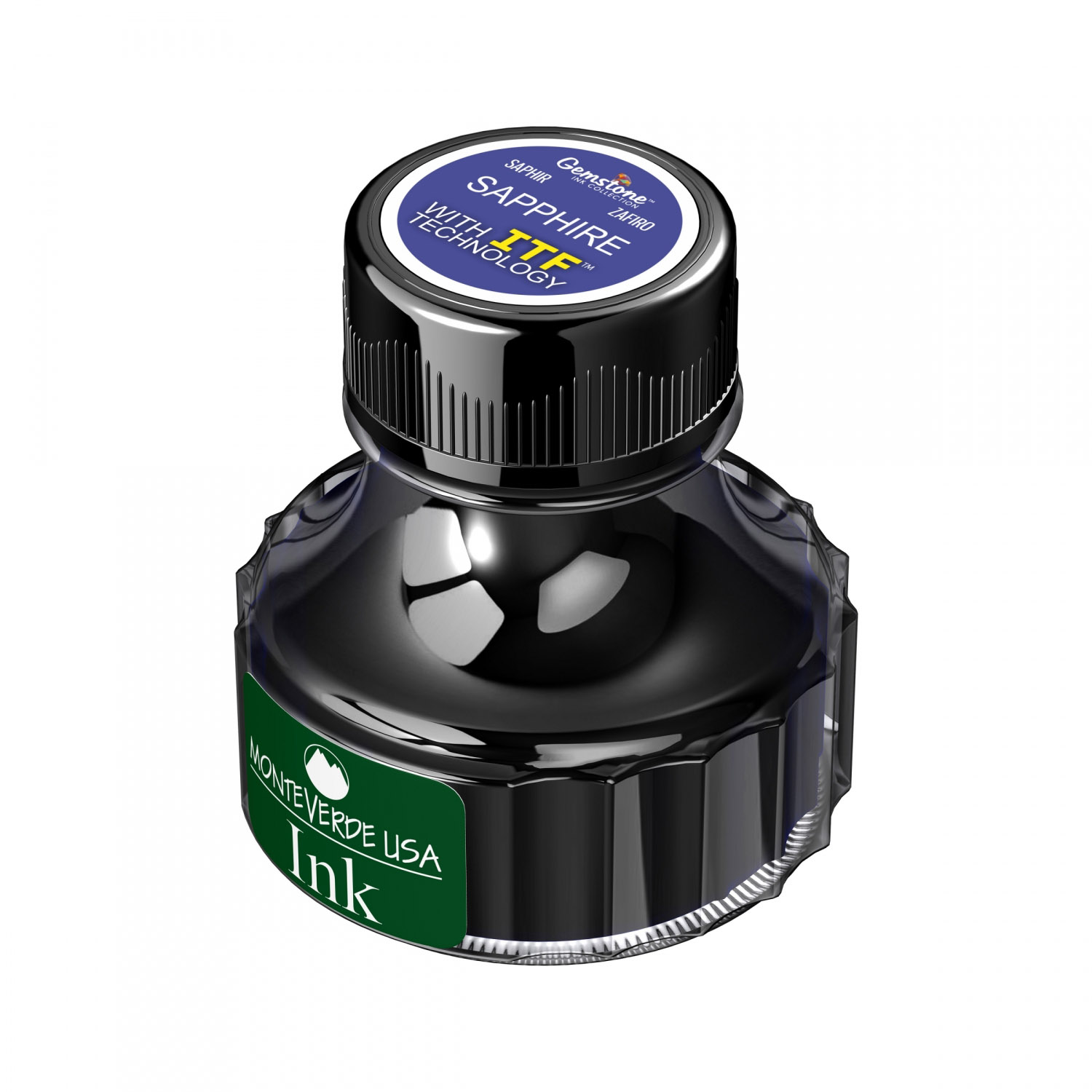 Imagine Produs Calimara Cerneala 90 ml Monteverde USA Gemstone Sapphire