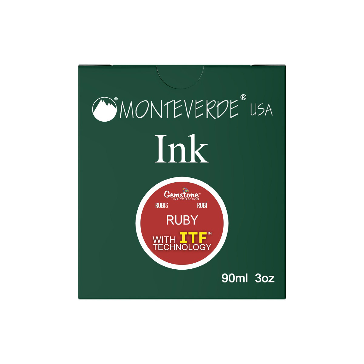 Imagine Produs Calimara Cerneala 90 ml Monteverde USA Gemstone Ruby