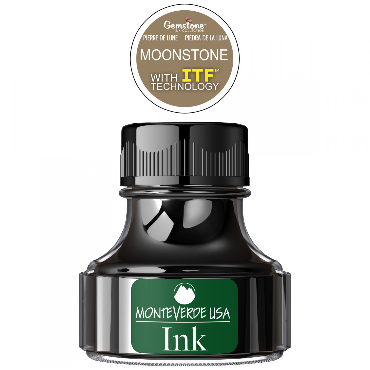 Imagine Produs Calimara Cerneala 90 ml Monteverde USA Gemstone Moonstone 