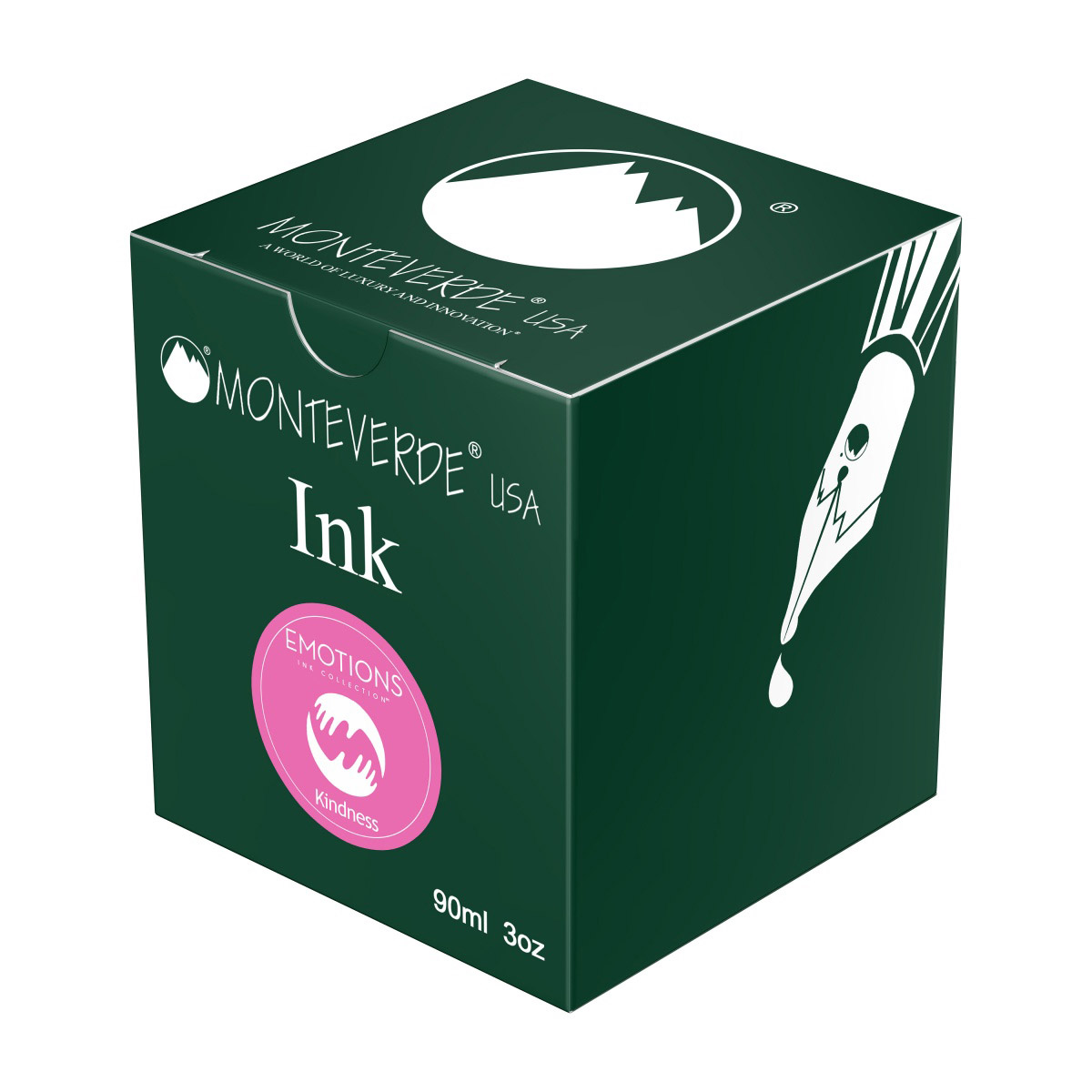 Imagine Produs Calimara Cerneala 90 ml Monteverde USA Emotions Kindness Pink 