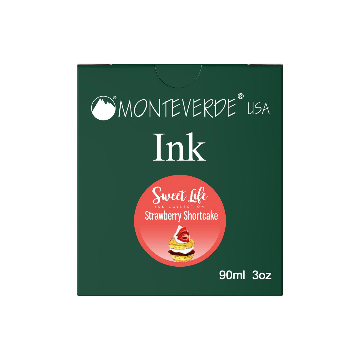 Imagine Produs Calimara Cerneala 90 ml Monteverde USA Sweet Life Strawberry Shortcake 