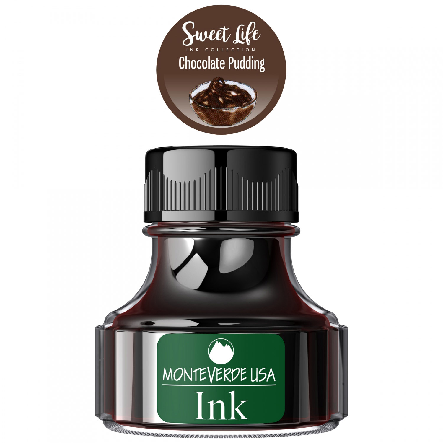 Imagine Produs Calimara Cerneala 90 ml Monteverde USA Sweet Life Chocolate Pudding