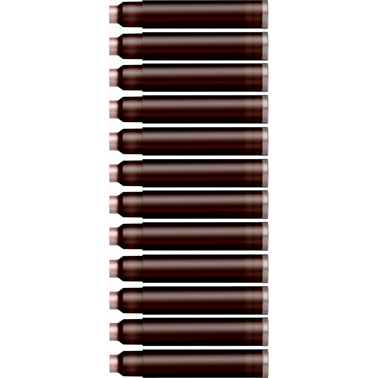 Imagine Produs Set 12 Cartuse Standard Size International Monteverde USA Core Mandarin Orange 