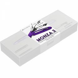 Set 3 Stilou F,M,Flex Nib Monteverde USA Monza 3 Purple CT