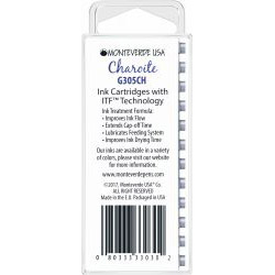Set 12 Cartuse Standard Size International Monteverde USA Gemstone Charoite 
