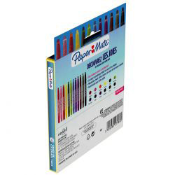 Set 12 Creioane Pastel PaperMate Twist Assorted Colors
