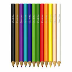 Set 12 Creioane Colorate PaperMate Triangle Assorted Colors