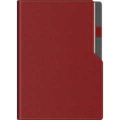 Caiet cu Spirala A5 Precision Ultra 134816 Hardcover Burgundy - Ivory Lined - 220 pagini 80 g mp