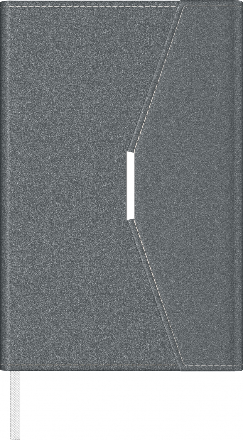 Imagine Produs Mapa cu Notes A5 Precision Ultra 134876 Grey - Ivory Lined - 250 pagini 80 g mp