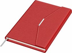 Mapa cu Notes A5 Precision 876 Ultra Red - Ivory Lined - 250 pagini 80 g/mp