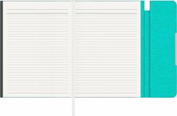 Mapa cu Notes A5 Precision 846 Trend Turquoise - Ivory Lined - 192 pagini 80 g/mp