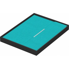 Mapa tip plic Precision Trend A5 Turquoise Lined - 192 pagini 80 g/mp