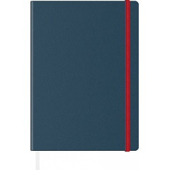 Agenda Precision Velvet A5 French Navy Lined - 192 pagini 80 g/mp