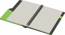 Caiet cu Spirala A5 Precision 816 Hardcover Ultra Apple Green - Ivory Lined - 220 pagini 80 g/mp