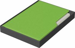 Caiet cu Spirala A5 Precision 816 Hardcover Ultra Apple Green - Ivory Lined - 220 pagini 80 g/mp