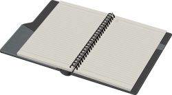 Caiet cu Spirala A5 Precision 816 Hardcover Ultra Grey - Ivory Lined - 220 pagini 80 g/mp