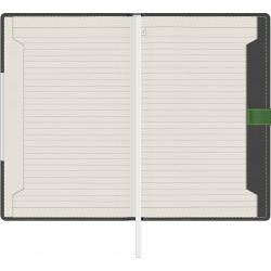 Caiet A5 Precision 806 Hardcover Alicante Kelly Green - Ivory Lined - 244 pagini 80 g/mp