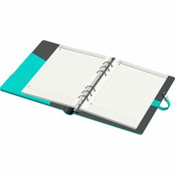 Organizer Precision Trend A5 6 inele Turquoise Lined - Superior - 290 pagini 80 g/mp