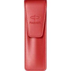 Etui Piele Parker Classic Red - 2 piese