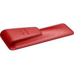 Etui Piele Parker Basic Red - 2 piese