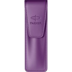 Etui Piele Parker Basic Purple - 2 piese