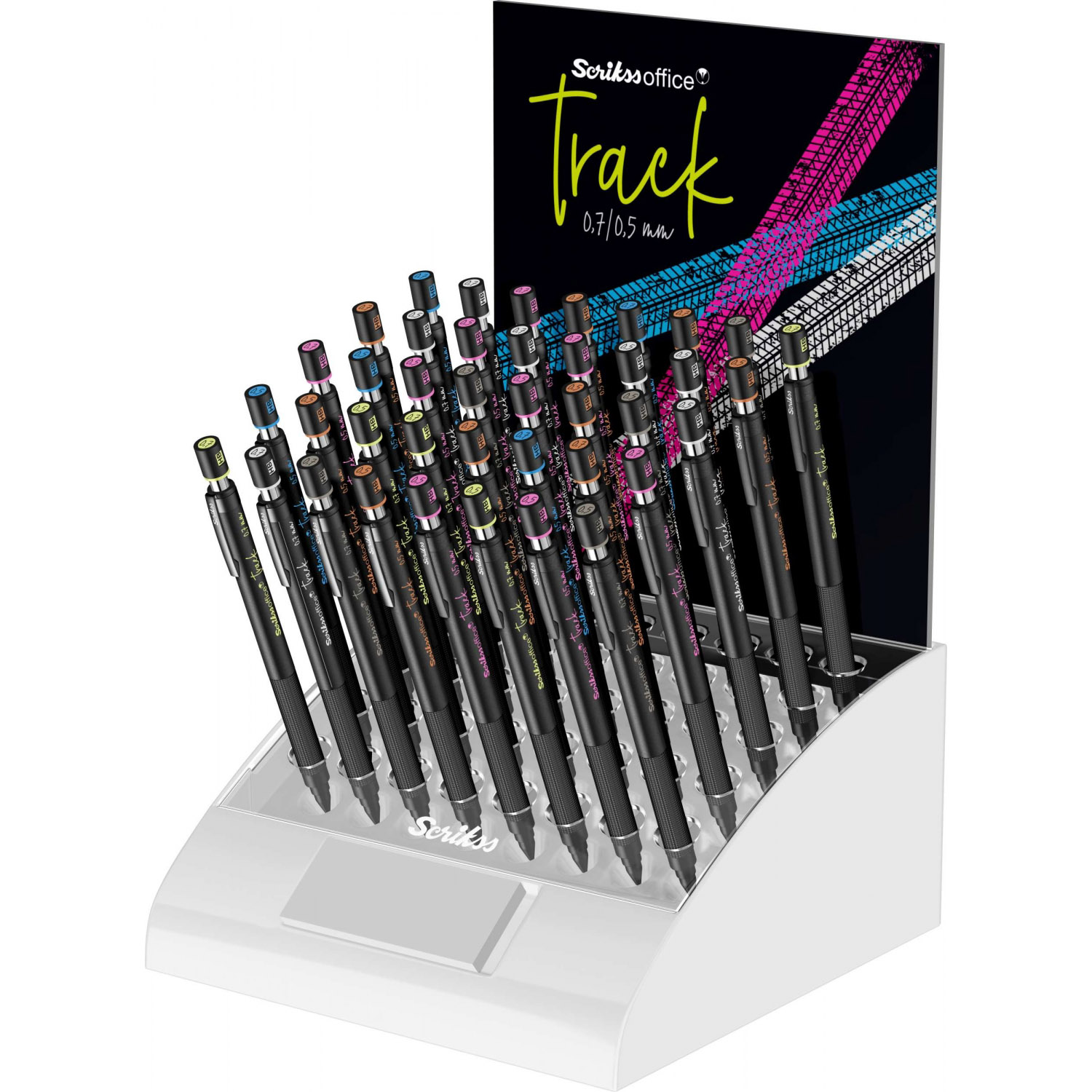 Imagine Produs Creion Mecanic 0.5 Scrikss Track Green Line BT