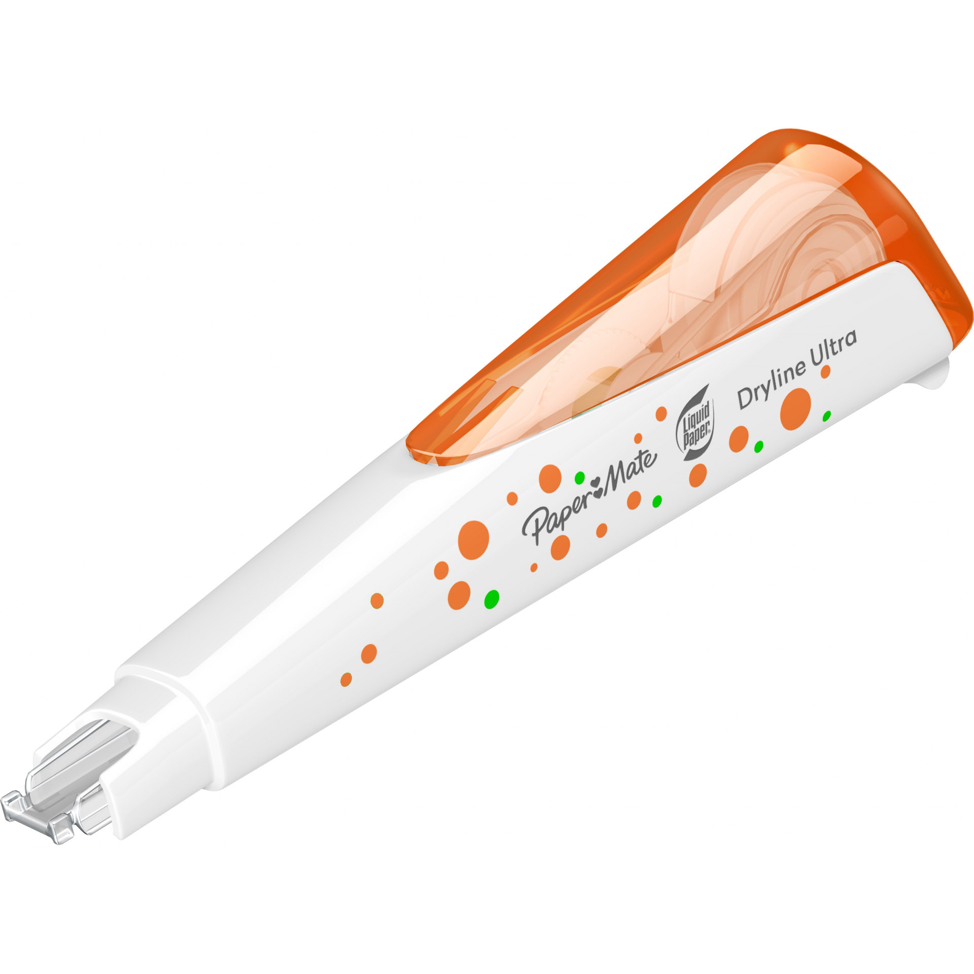 Imagine Produs Banda Corectoare Papermate 4.2 mm x 12 m Orange Dryline Ultra + Refill