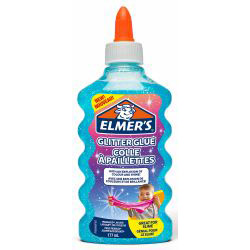 Lipici Elmers glitter blue 177 ml