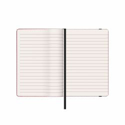Agenda Scrikss NoteLook A6 Cotton Red Lined