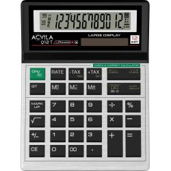 Calculator de Birou 12 digit TAX Acvila 912T Grey