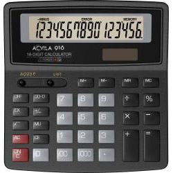 Calculator de Birou 16 digit Acvila 916 Black