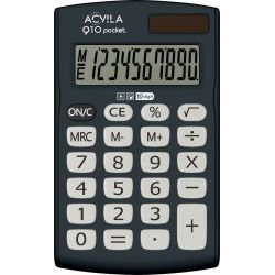 Calculator de Buzunar 10 digit Acvila 910 Poket Black