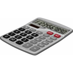 Calculator de Birou 10 digit Acvila 911 Silver Metalic