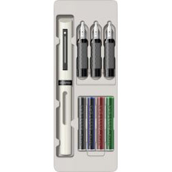 Set Caligrafie Sheaffer Mini Calligraphy 1.0 - 1.5 - 2.0 White CT