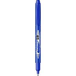 Marker Permanent Outline Fine Tip Tombow Mono Twin Blue