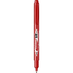 Marker Permanent Outline Fine Tip Tombow Mono Twin Red
