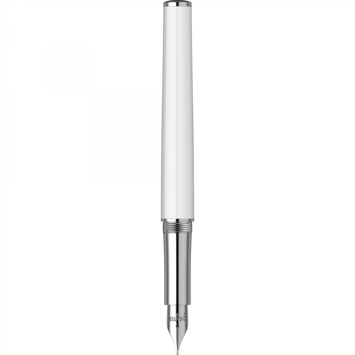Imagine Produs Stilou Sheaffer Intensity White & Engraved Chrome Spiral CT