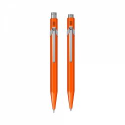 Set Pix + Creion Mecanic 0.7 Caran dAche 849 Fluo Line Orange CT