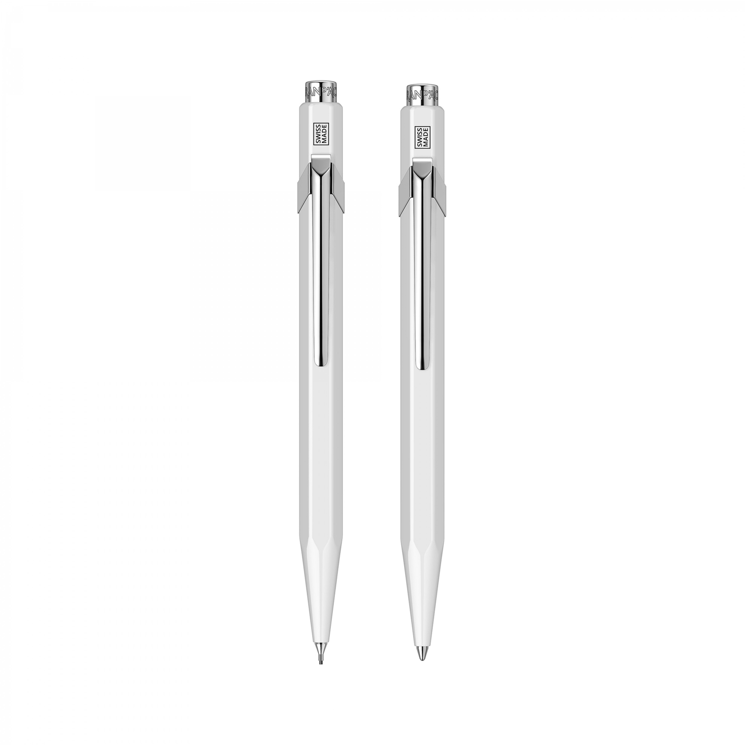 Imagine Produs Set Pix + Creion Mecanic 0.7 Caran dAche 849 Classic Line White CT