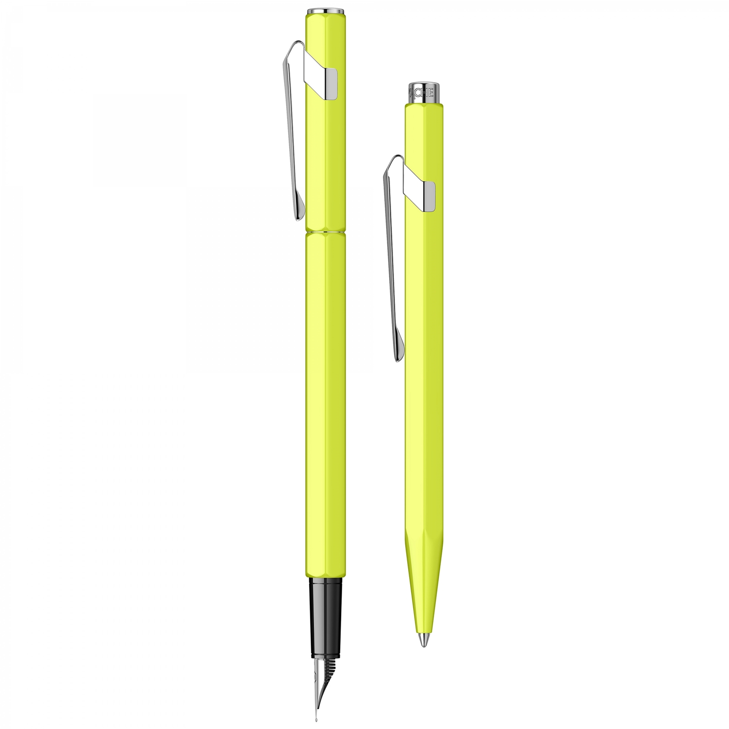 Imagine Produs Set Stilou + Pix Caran dAche 849 Fluo Line Yellow CT